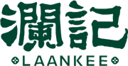 Green Chinese characters above &ldquo;LAANKEE&rdquo; logo on a white background