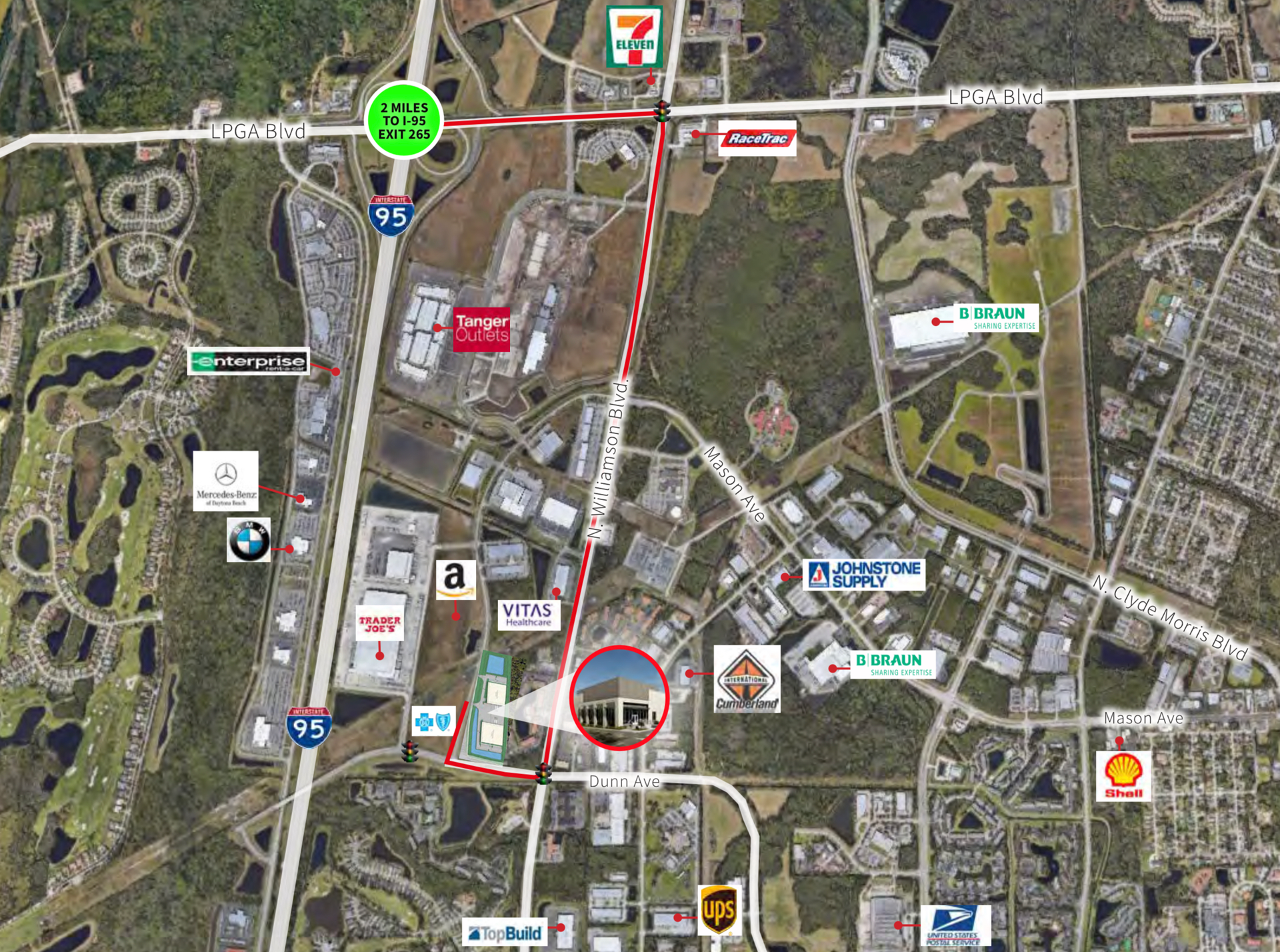 2451 MASON AVENUE DAYTONA BEACH, FL 32114 - What's Near by Steep Capital