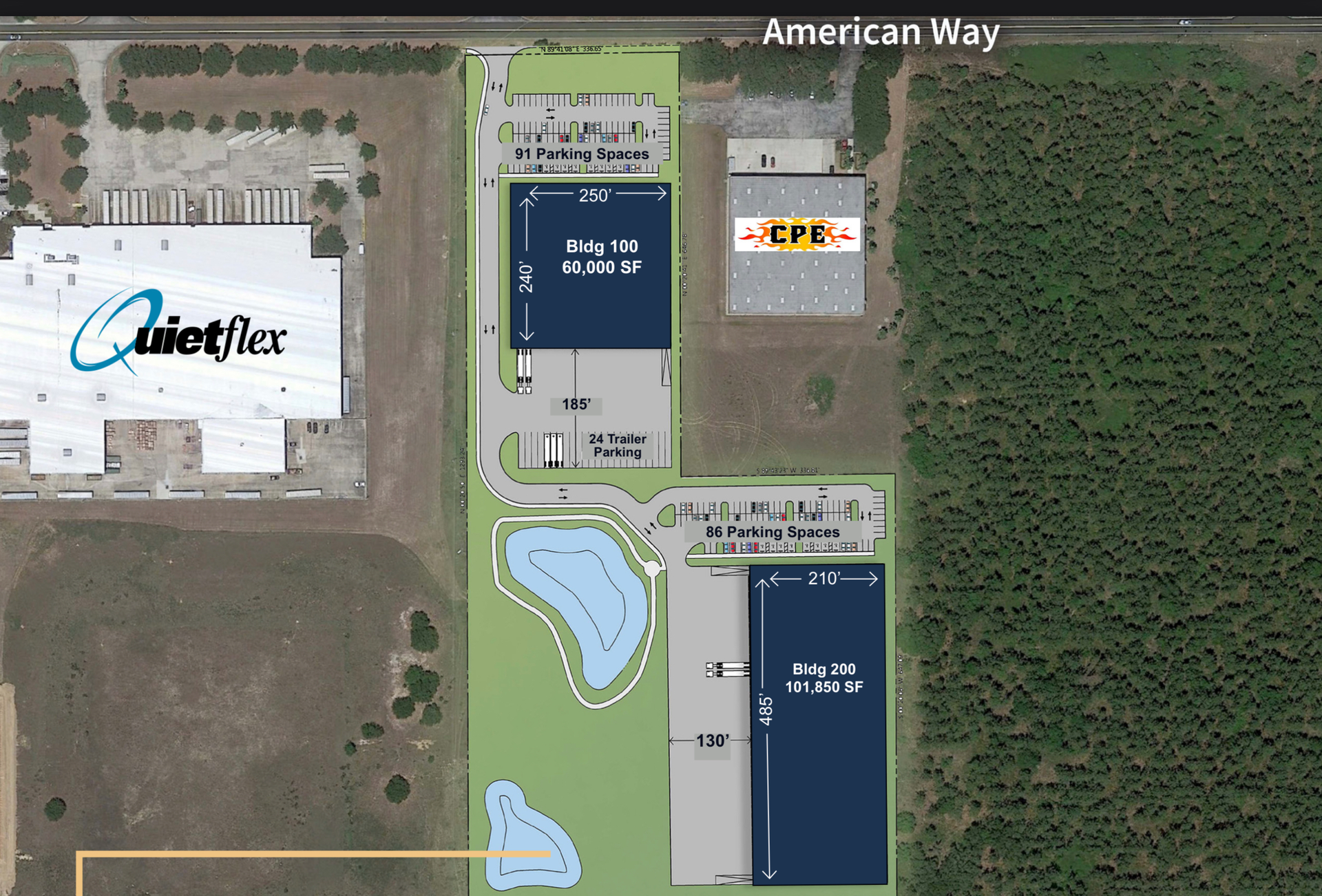 GROVELAND AMERICAN WAY INDUSTRIAL CENTER - LISTING BY STEEP CAPITAL - INDUSTRIAL PROPERTIES