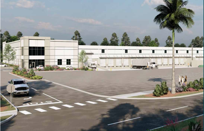 LOGISTICENTER AT SANFORD Industrial warehouse space offered by Steep Capital
