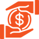 money with hands icon money with hands icon