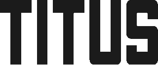 The word "TITUS" in a bold, black, sans-serif font on a white background.
