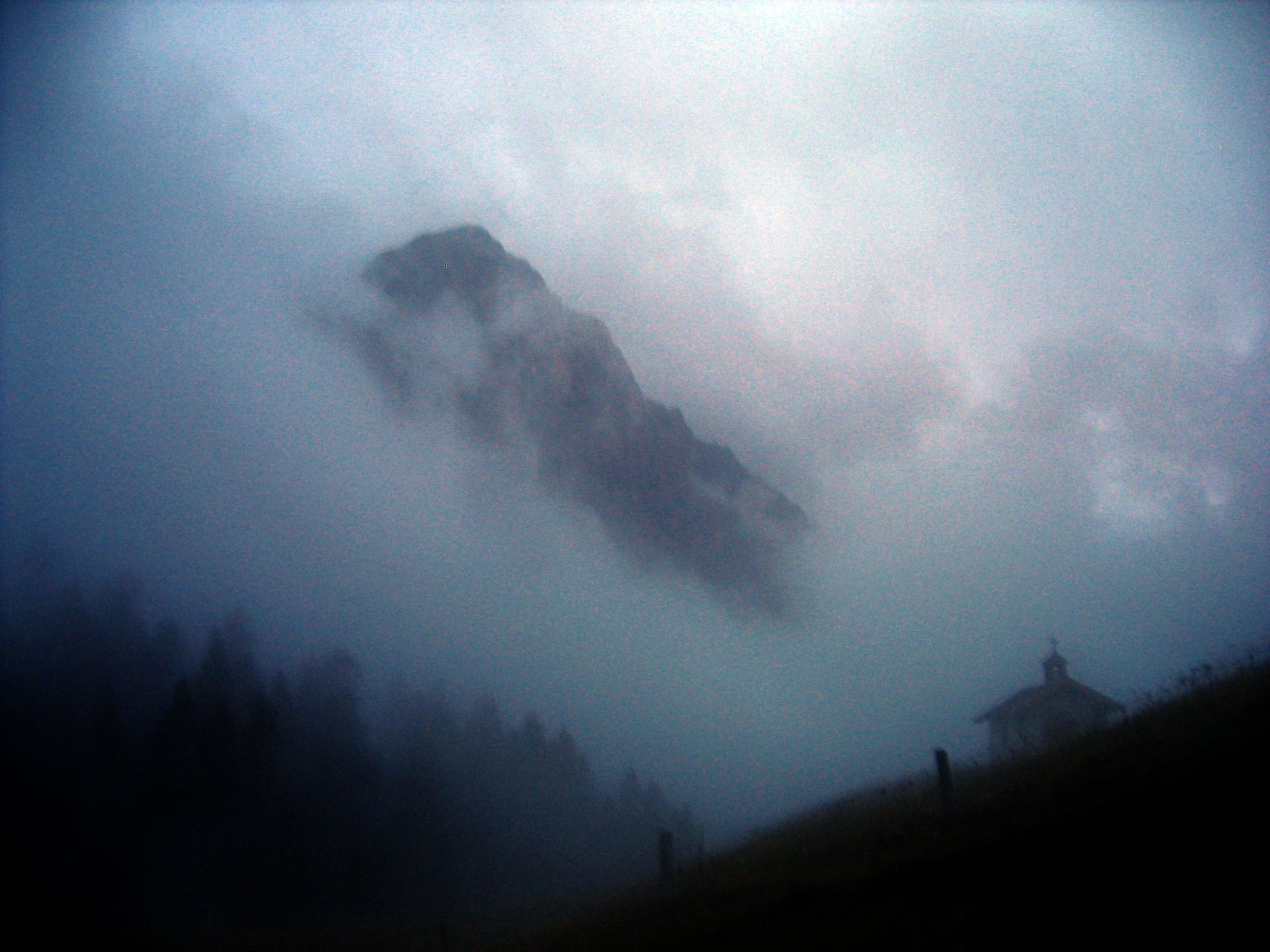 Berge, Nebel, Hartmut Ulrich, Karwendel