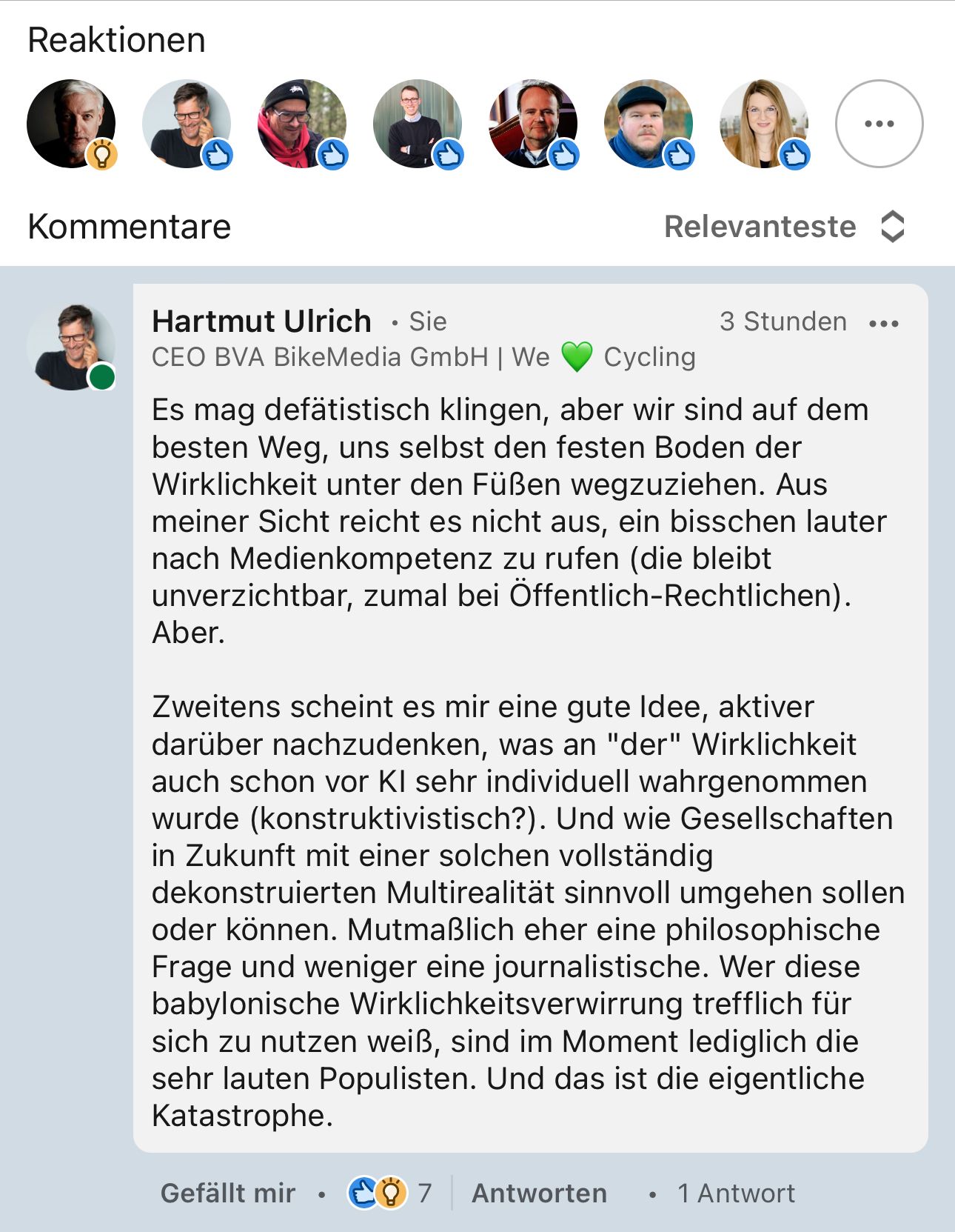 KI, AI, Wandel, Wirklichkeit
