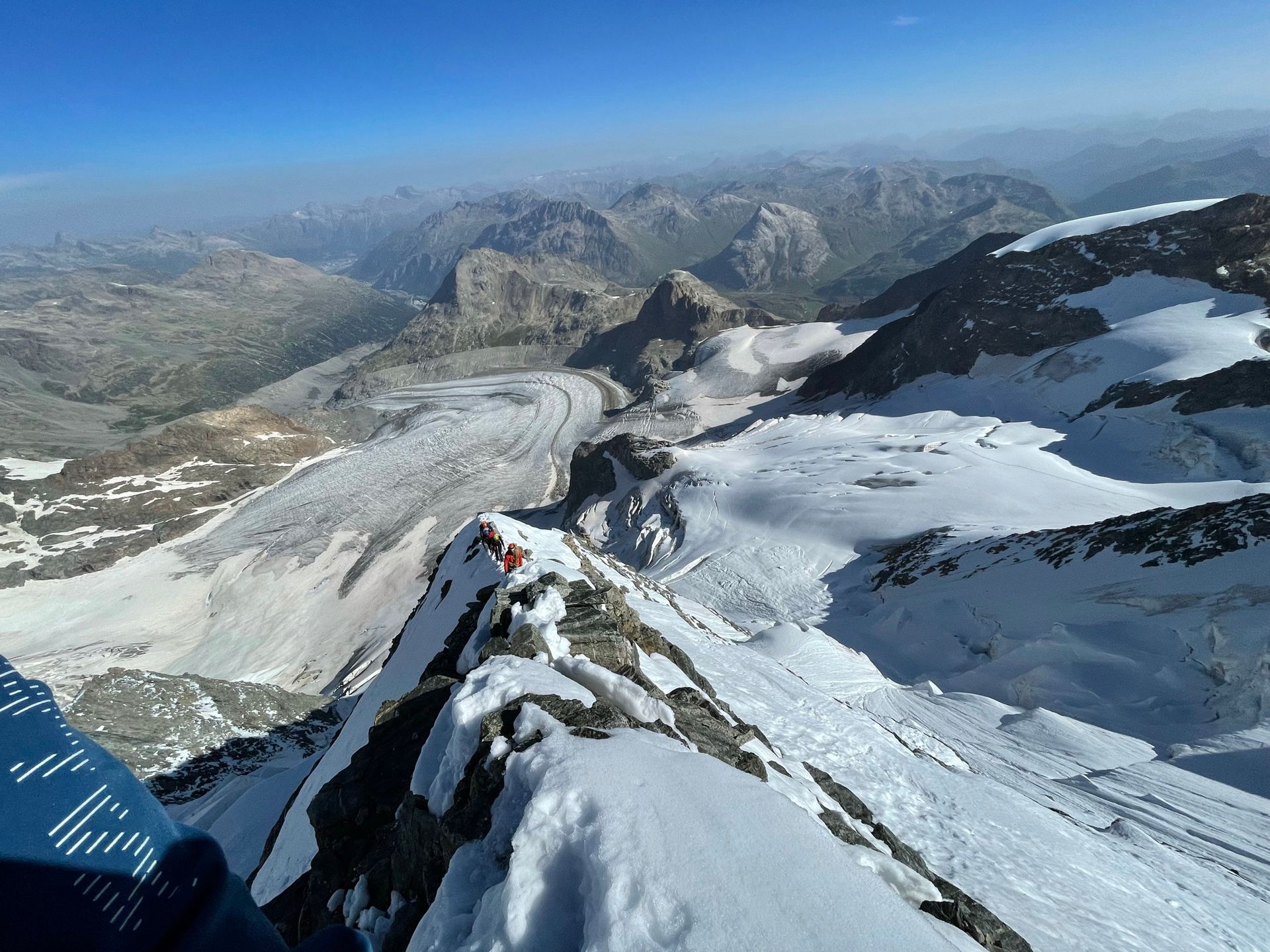 Piz Palü Ostpfeiler, Bernina, Alpinismus, Bergsteigen, Hochtour