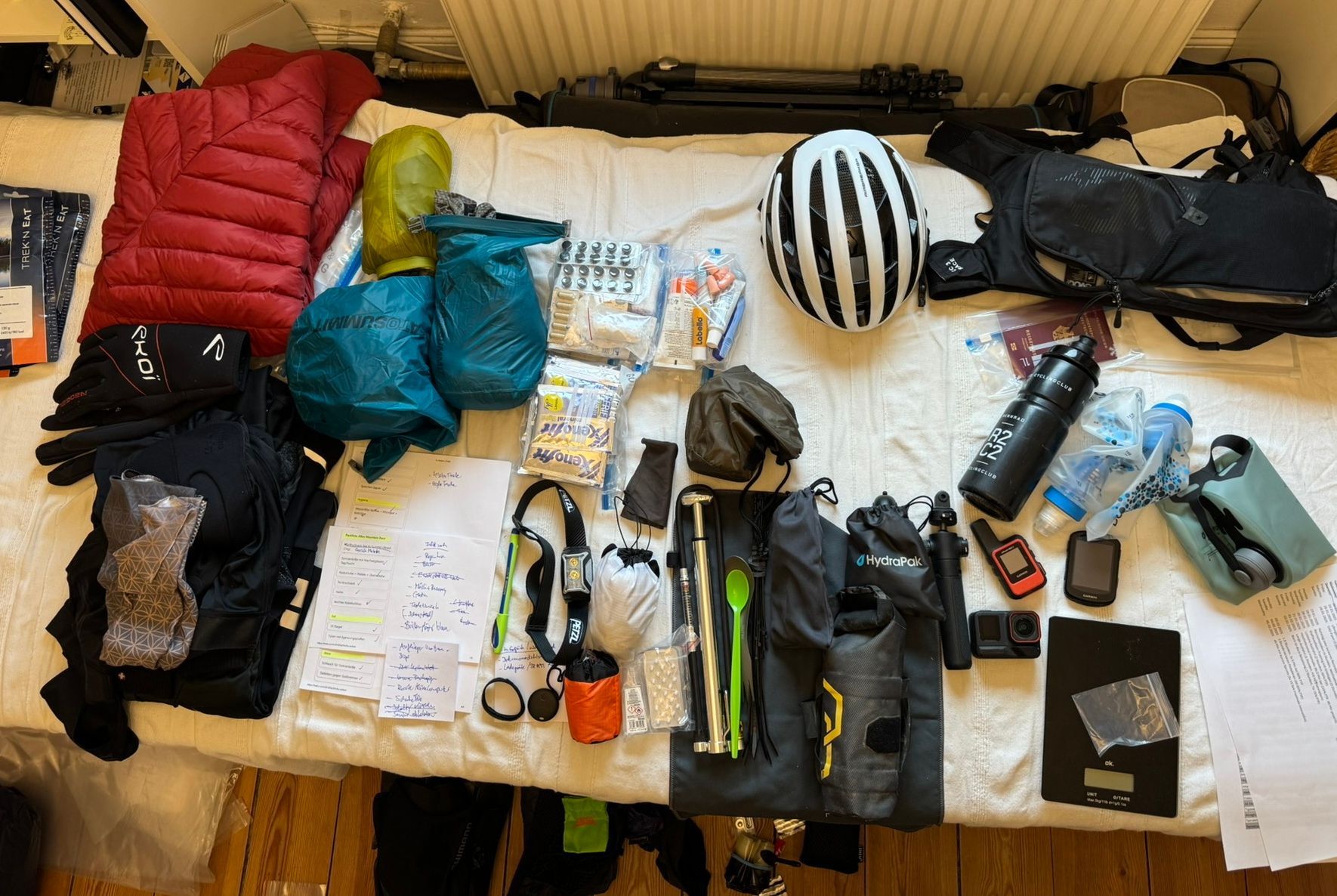Packliste, Bikepacking, Atlas Mountain Race