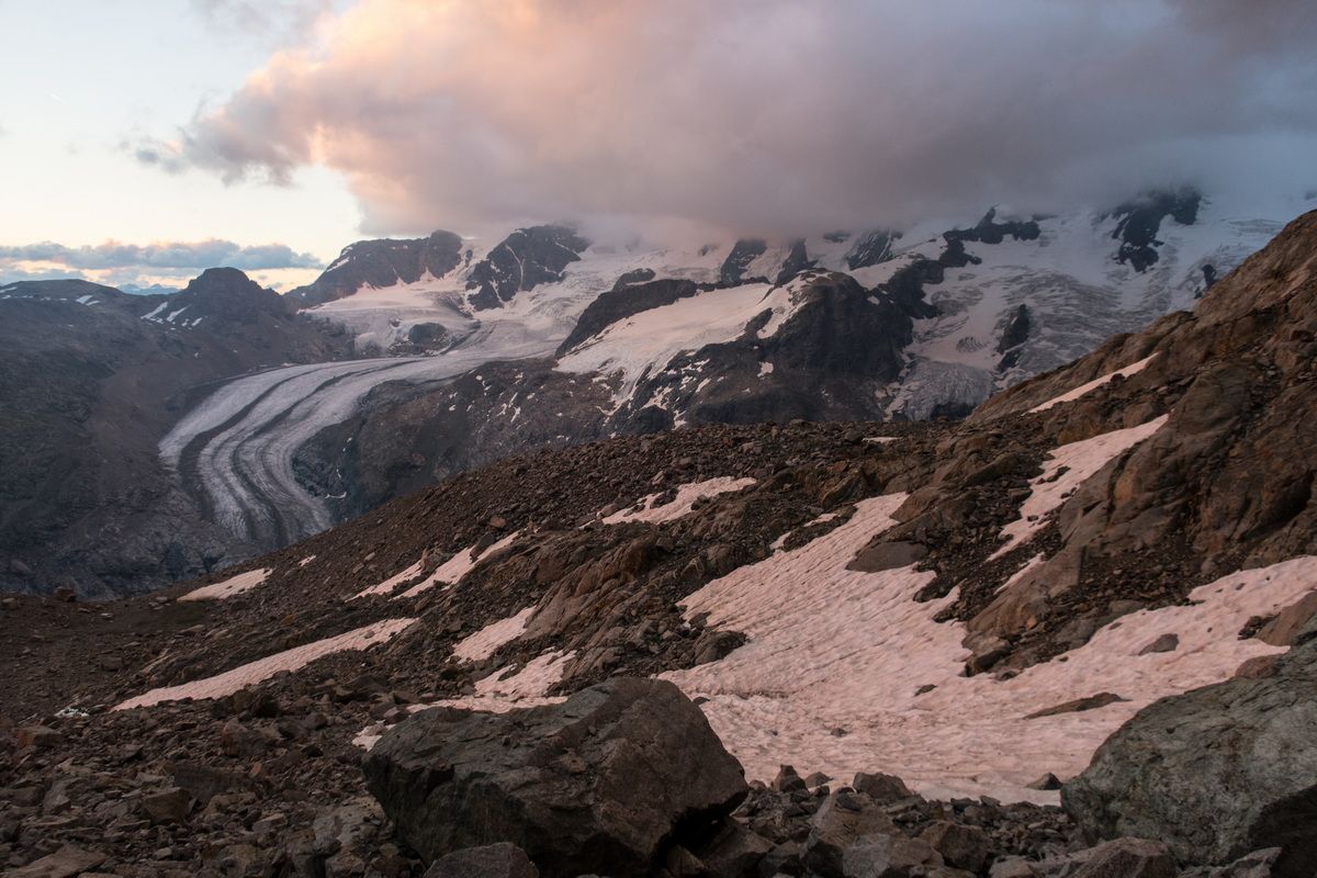Bergsteigen, Ostalpen, Hochtour,  Bernina, Hartmut Ulrich
