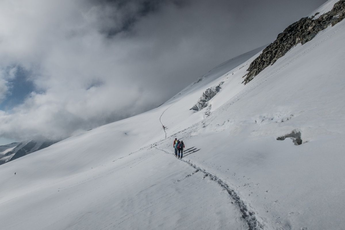 Bergsteigen, Ostalpen, Hochtour,  Bernina, Hartmut Ulrich