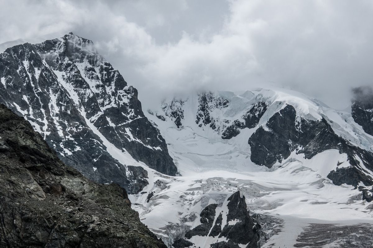 Bergsteigen, Ostalpen, Hochtour,  Bernina, Hartmut Ulrich