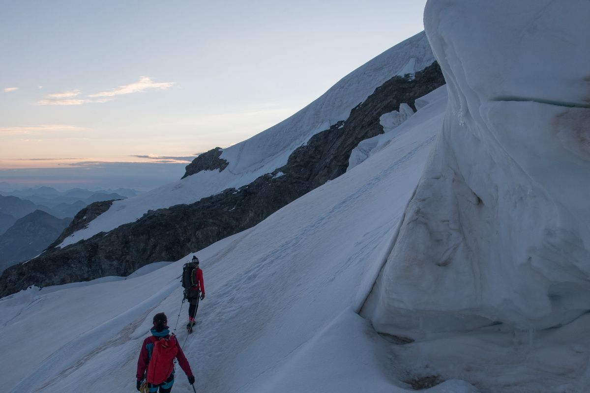 Bergsteigen, Ostalpen, Hochtour,  Bernina, Hartmut Ulrich