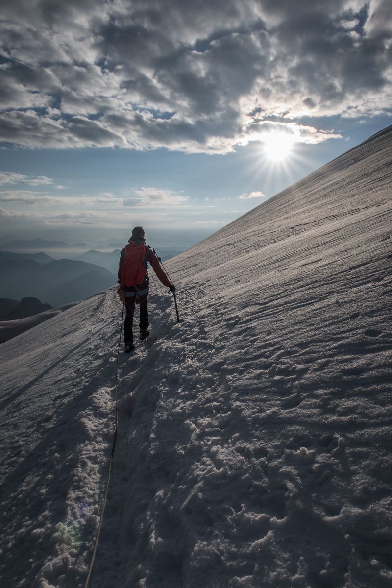 Bergsteigen, Ostalpen, Hochtour,  Bernina, Hartmut Ulrich