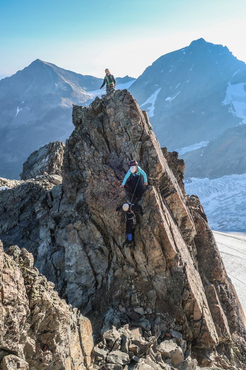 Bergsteigen, Ostalpen, Hochtour,  Bernina, Hartmut Ulrich