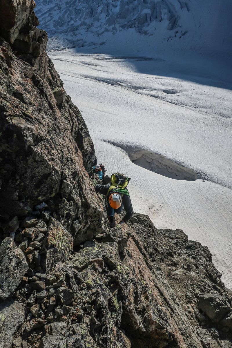 Bergsteigen, Ostalpen, Hochtour,  Bernina, Hartmut Ulrich