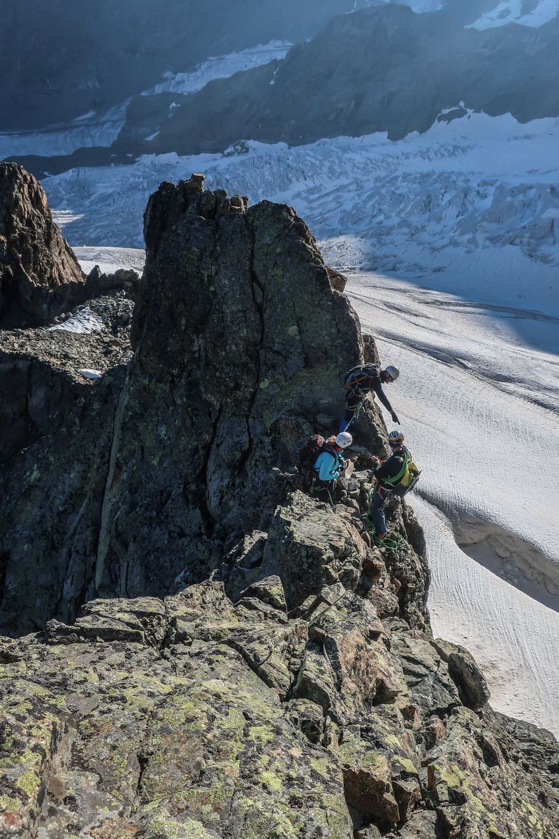 Bergsteigen, Ostalpen, Hochtour,  Bernina, Hartmut Ulrich