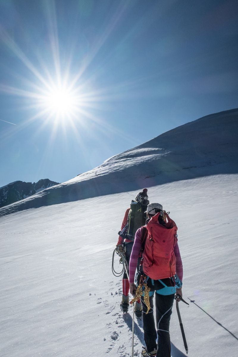 Bergsteigen, Ostalpen, Hochtour,  Bernina, Hartmut Ulrich