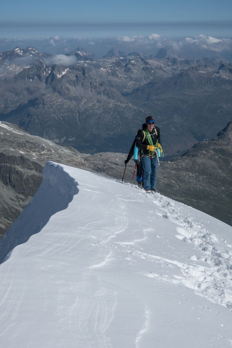 Bergsteigen, Ostalpen, Hochtour,  Bernina, Hartmut Ulrich