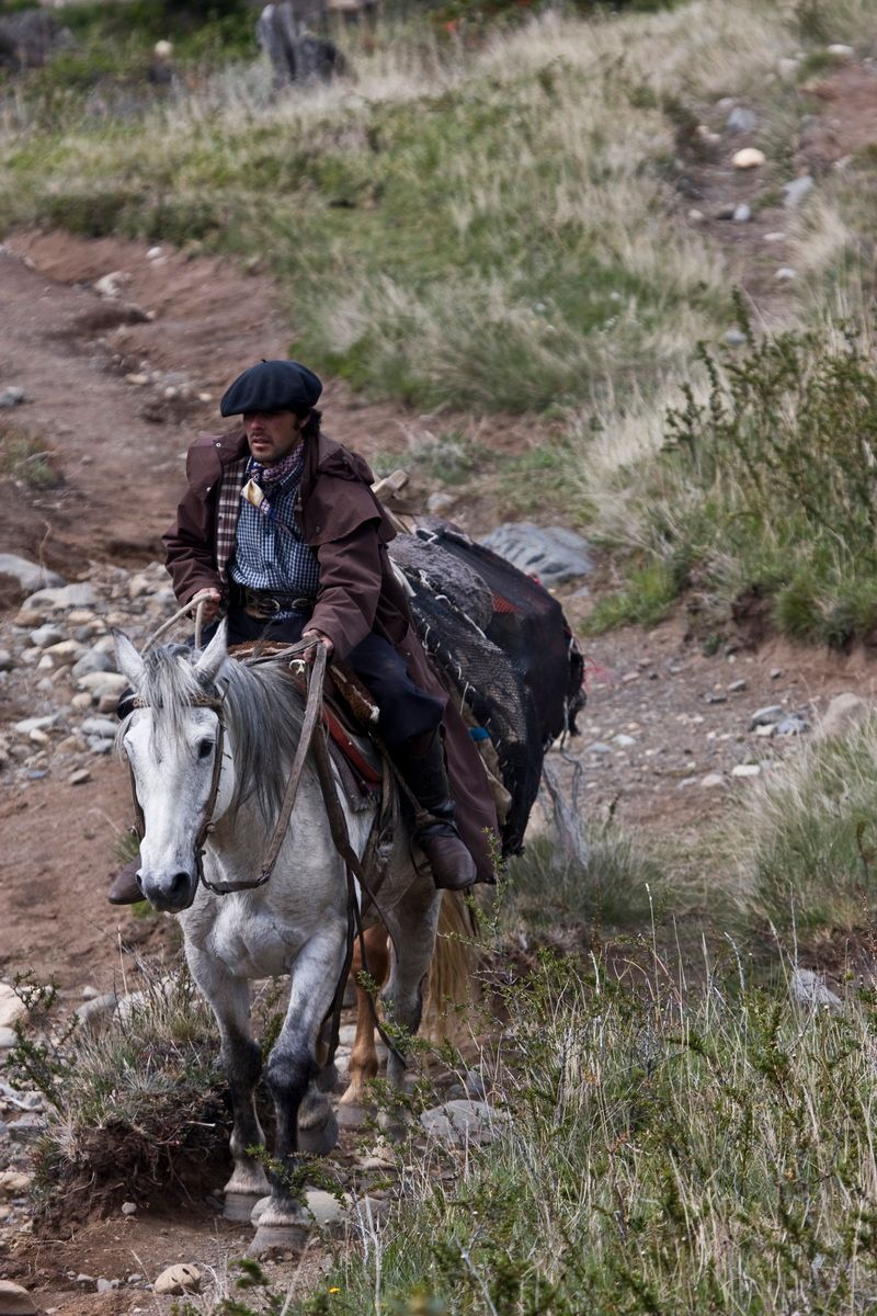 Südamerika, Argentinien, Patagonien, Trekking, Torres del Paine, Gaucho, Hartmut Ulrich