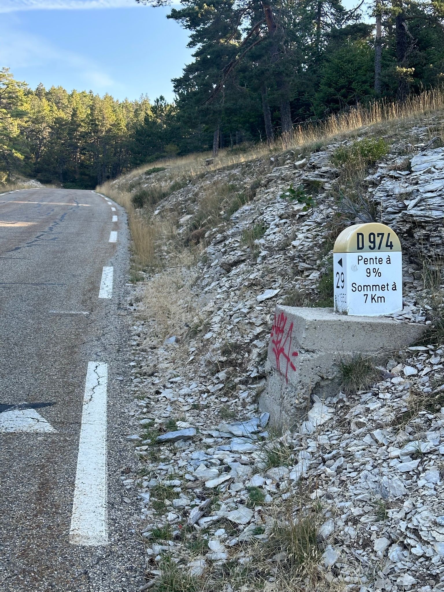 Mont Ventoux, Sommet, Rennrad, Club des Singlés du Mont Ventoux, Bédoin, Malaucéne, Sault, Provence