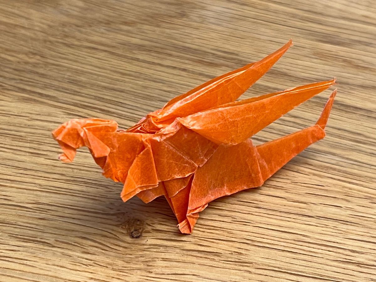 Papierdrachen