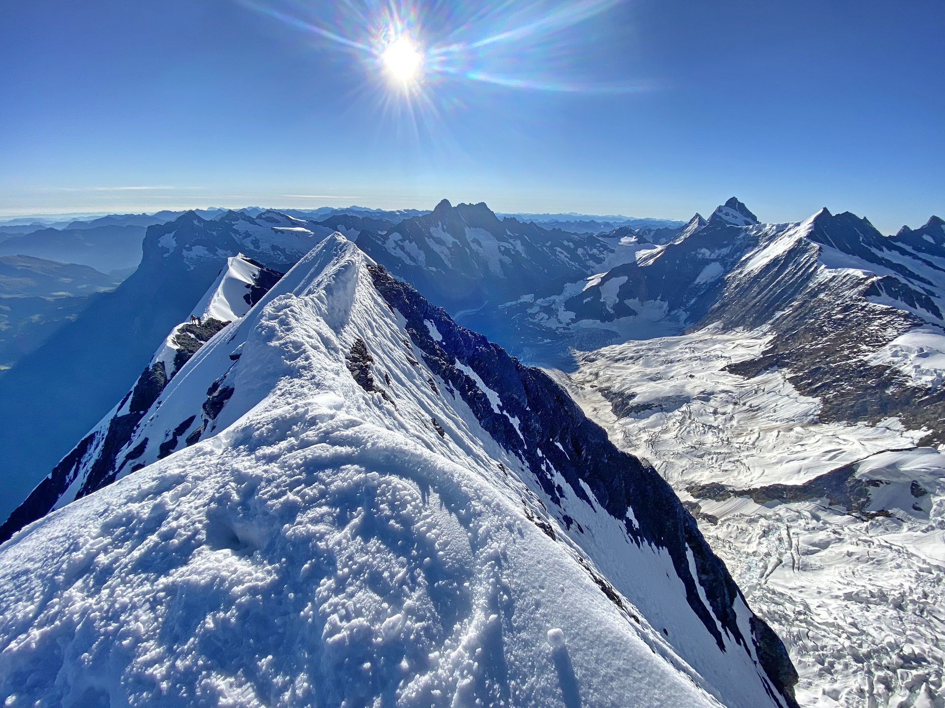 Eiger, Gipfel