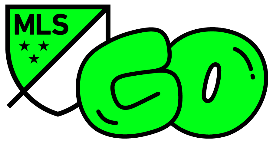 MLS Go logo: Green