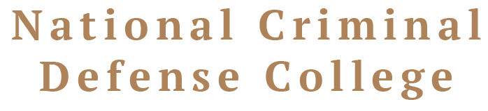 National Criminal Defense college