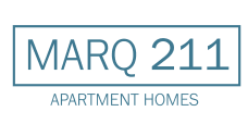 Maro 211 Apartment Homes logo with teal text on a white background