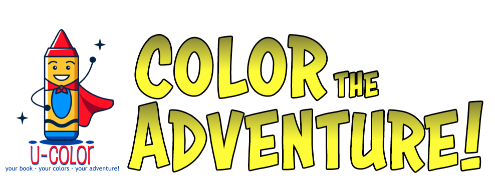 drawing of the color the adventure logo