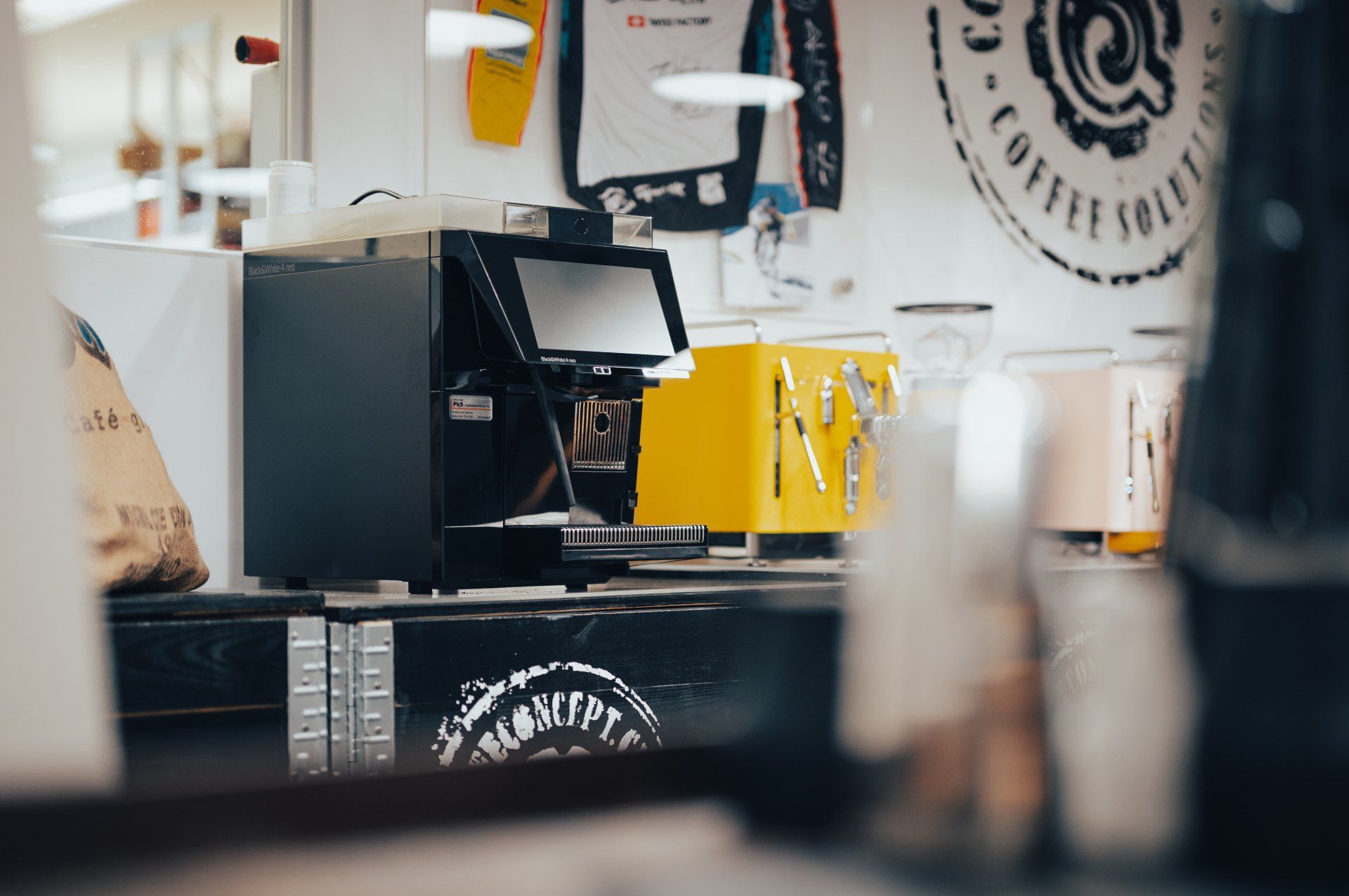 Showroom Sanremo, PKS Kaffeemaschinen