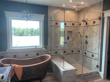 Custom Glass Company — Bathroom Custom Glass in Louisville, KY Custom Glass Company — Bathroom Custom Glass in Louisville, KY