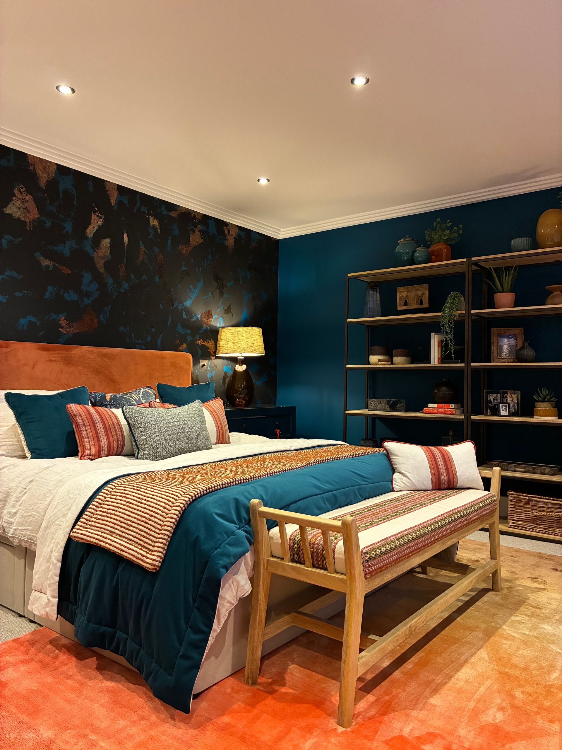 luxury-master-bedroom-milford on sea-copperdoor-interior-design