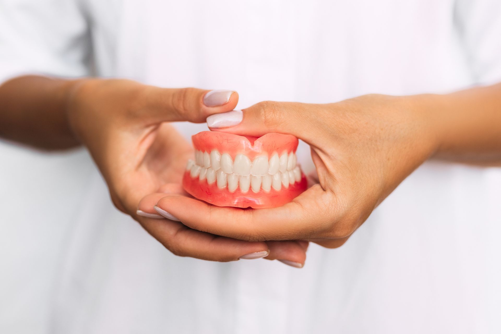 model of partial dentures