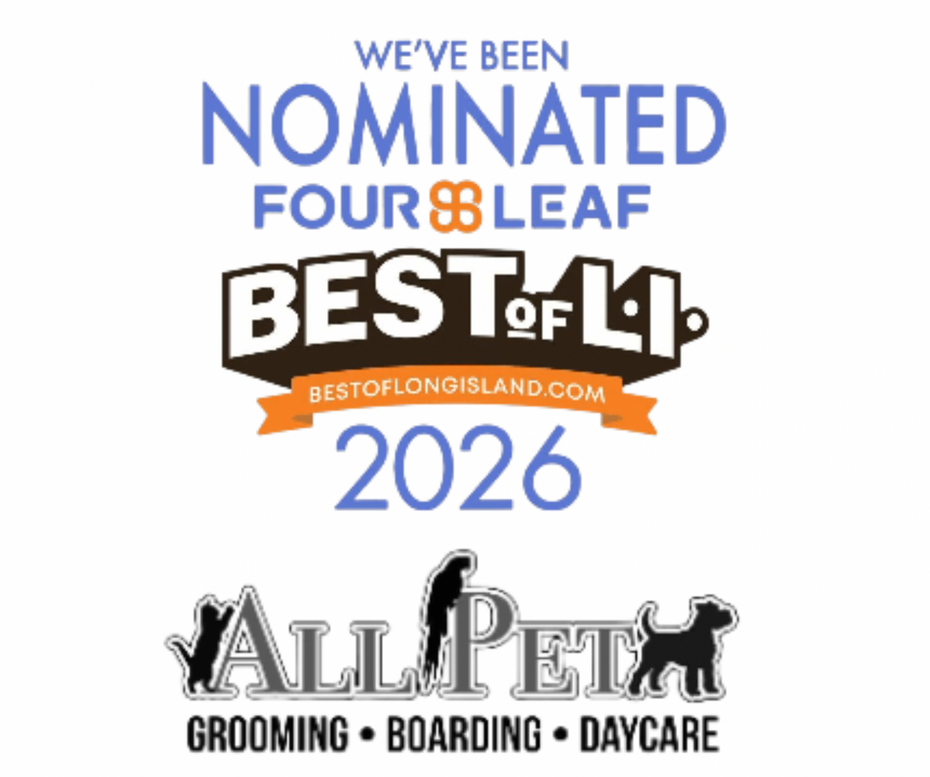 A sign that says we 've been nominated best of long island in 2025