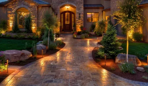 custom landscape lighting design stratford ct