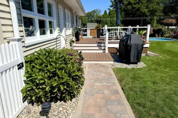 Paver Walkway Hardscape Project, Landscaping Services in Stratford, CT