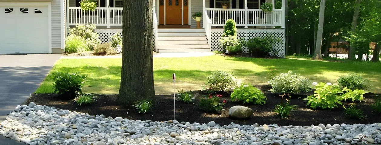 Erosion Control Planting Beds in Monroe, CT