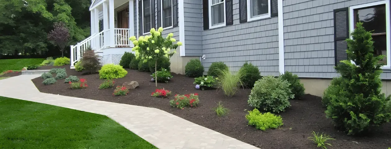 House Front Landscaping Trumbull CT