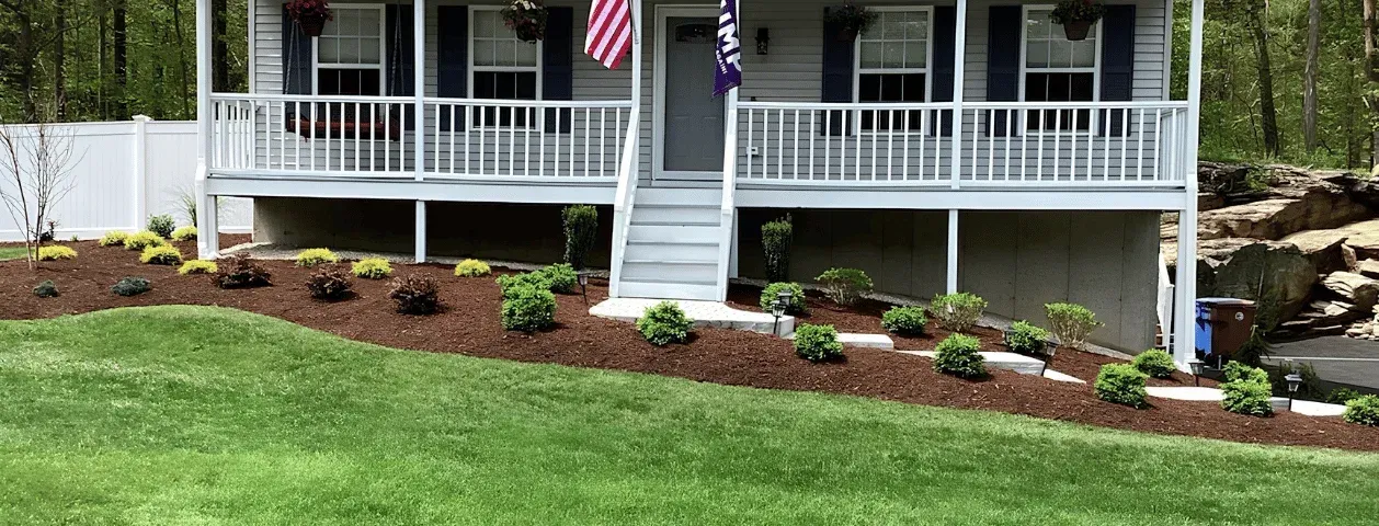 Housefront Redesign – New Plantings in Shelton, CT