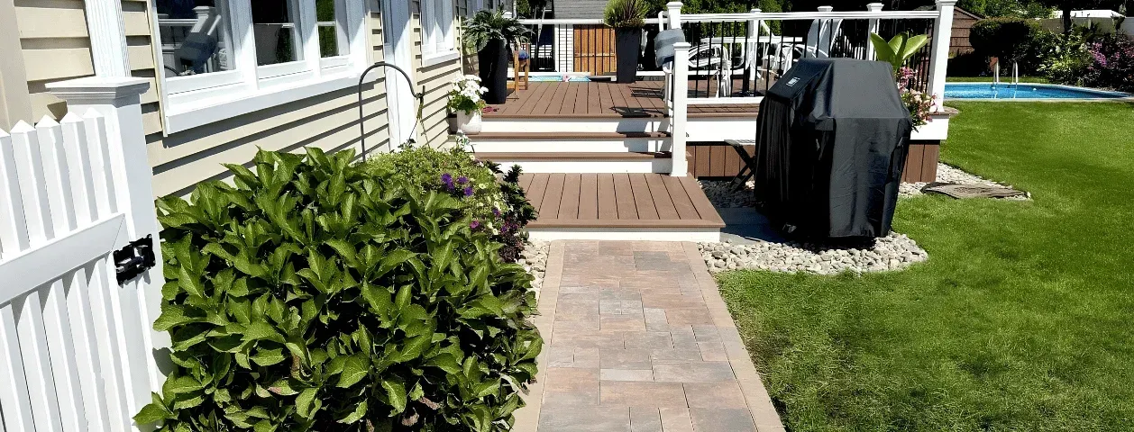 Paver Walkway Hardscape Project, Landscaping Services in Stratford, CT