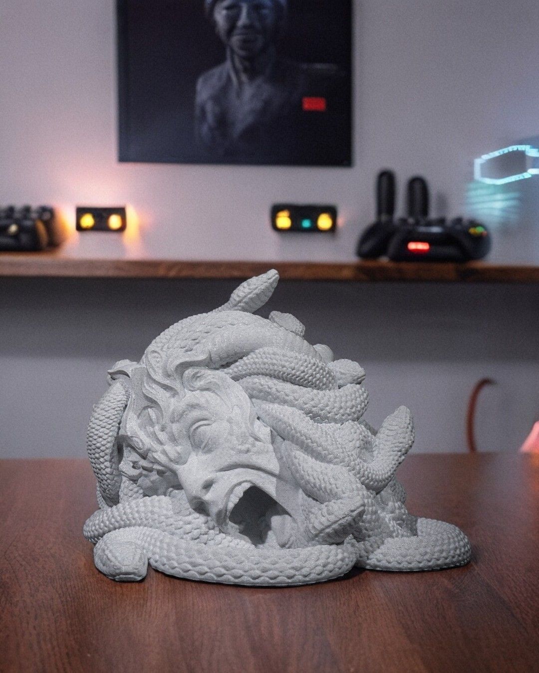 Medusa inspired Dice Tower | Gorgon Demise Dice Tower |