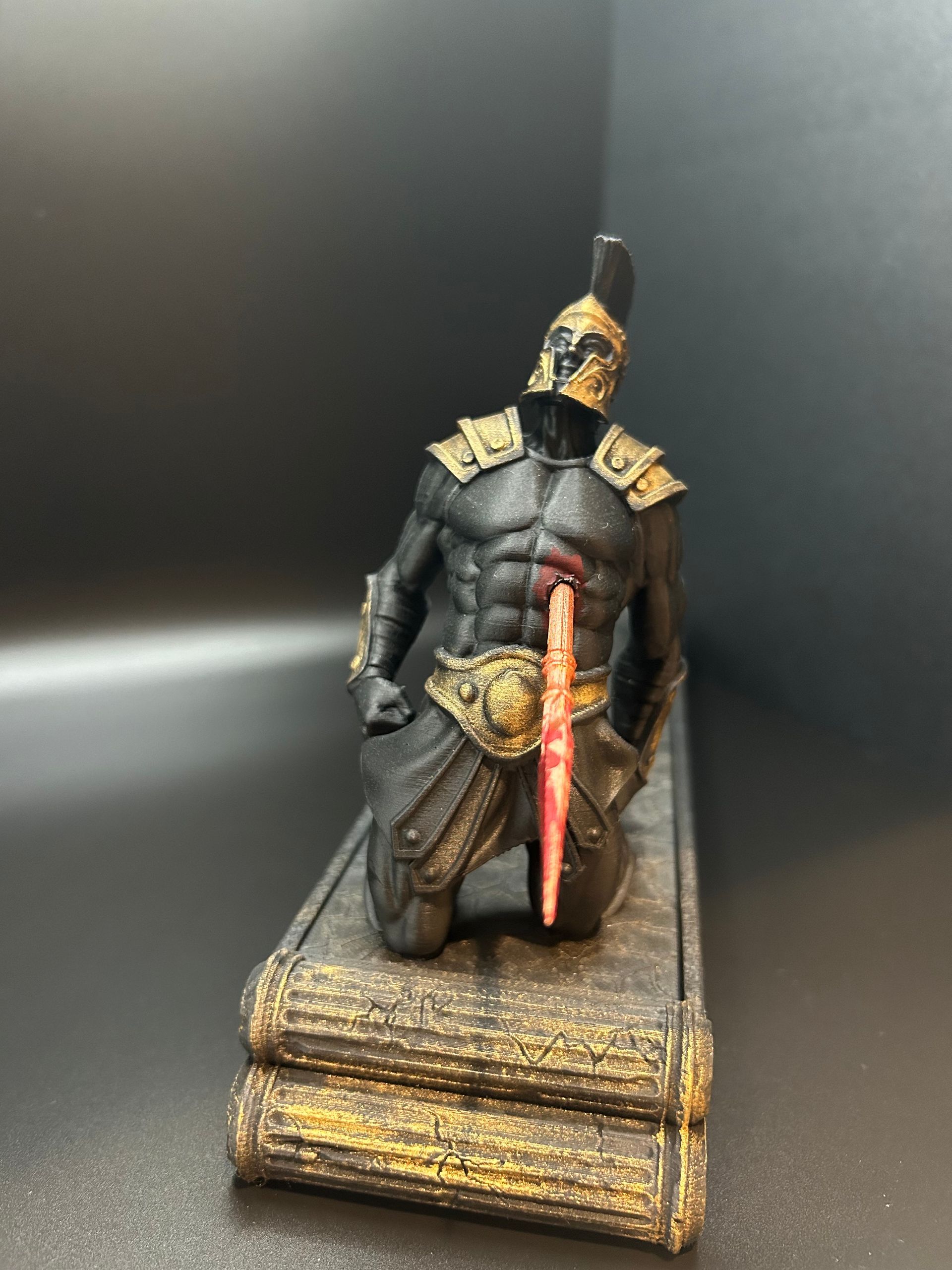 Gladiator Incense Holder - The Fallen Warrior