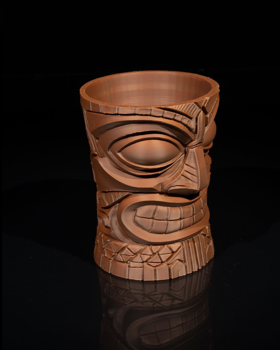 Tiki Solo Cup Holder