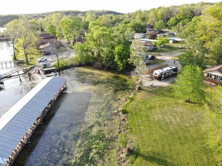 Campground boat slip