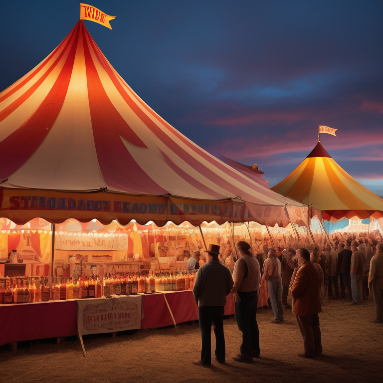 Freakshow Savory Sauces Circus Tent Freakshow Savory Sauces Circus Tent