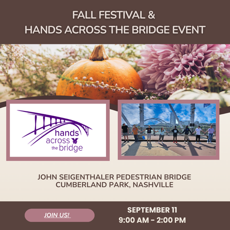 Image of pumpkin, fall flowers and bridge