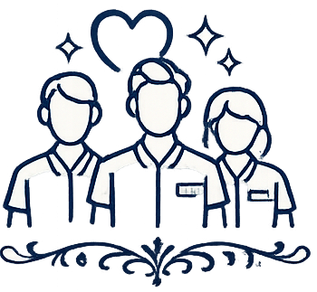 Dedicated care team at Nunthorpe Hall.