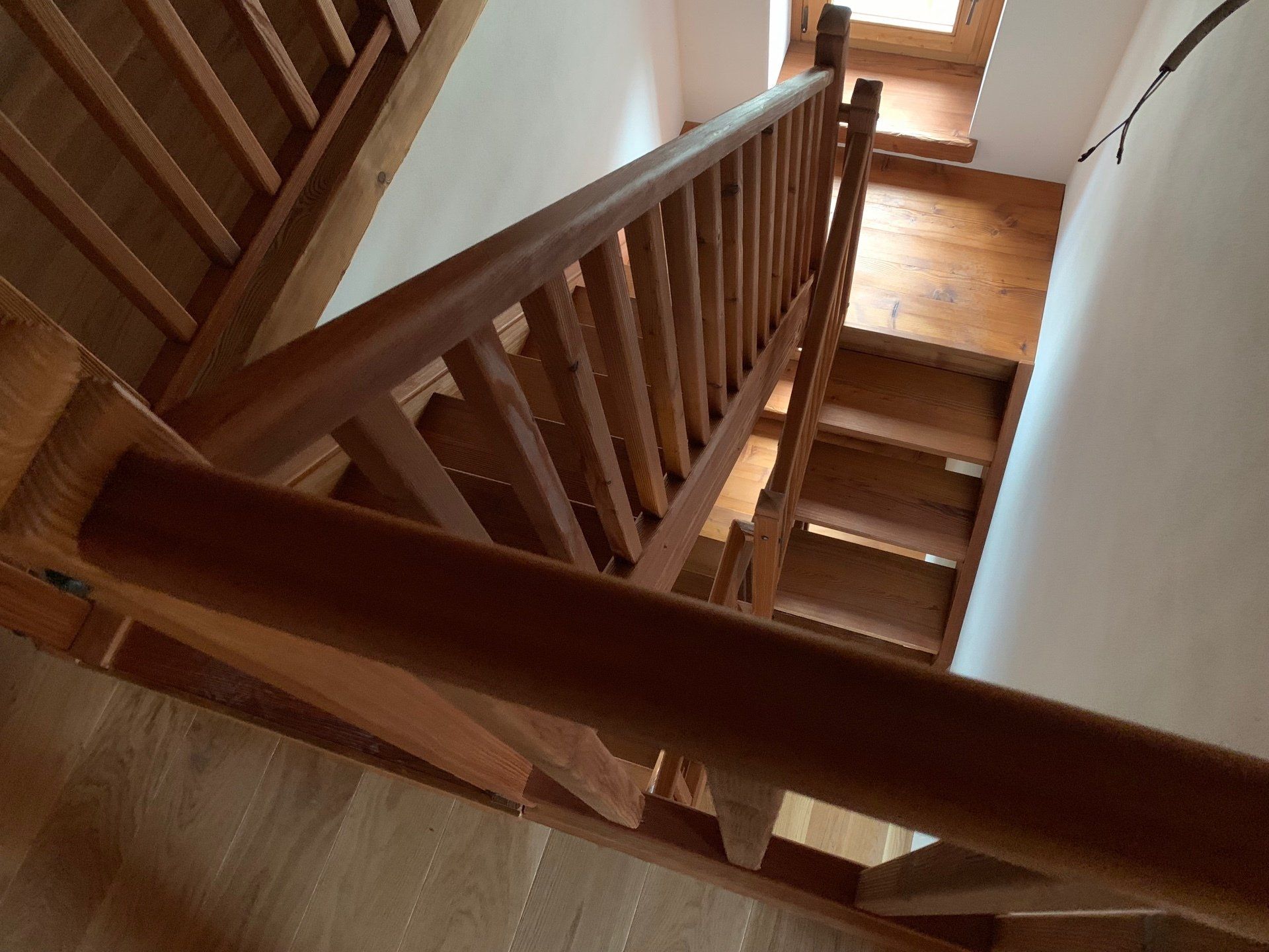 scala in legno