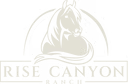 Rise Canyon logo with a mountain silhouette and the text “RISE CANYON”