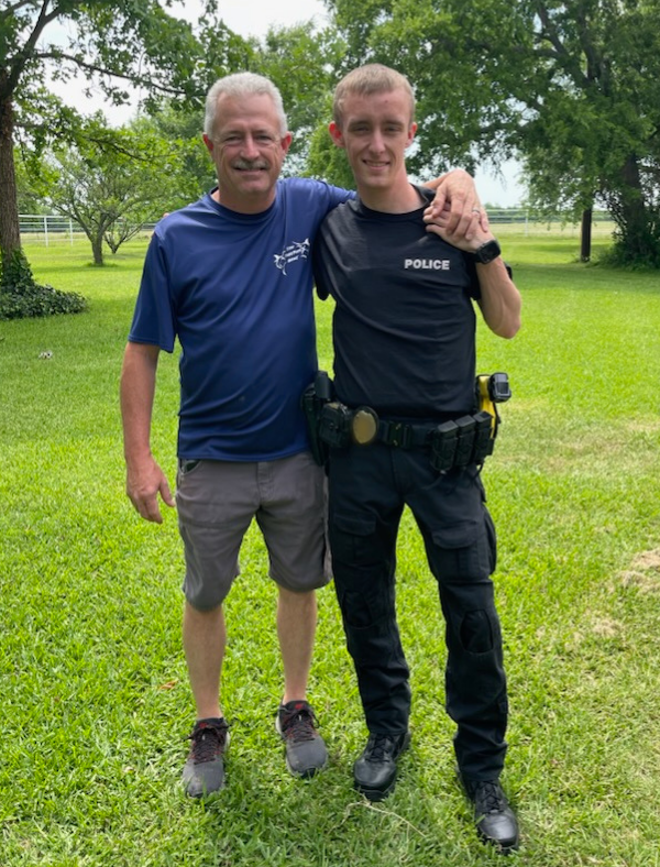 father and son