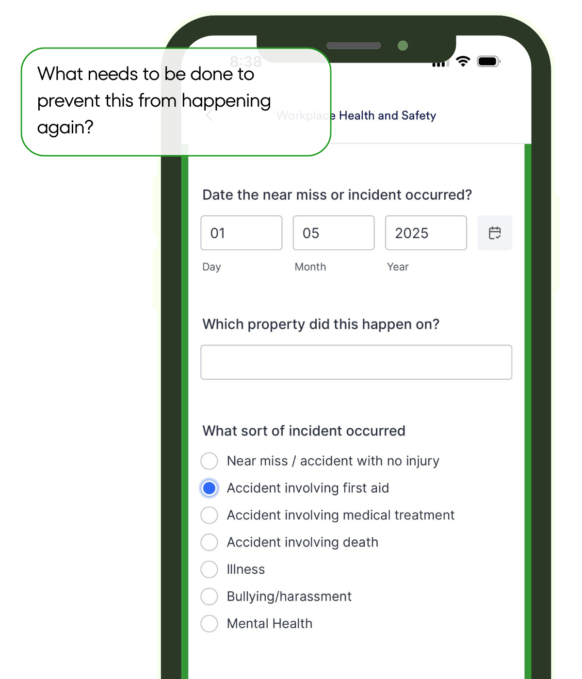 HEALTH & SAFETY QUESTIONNAIRE